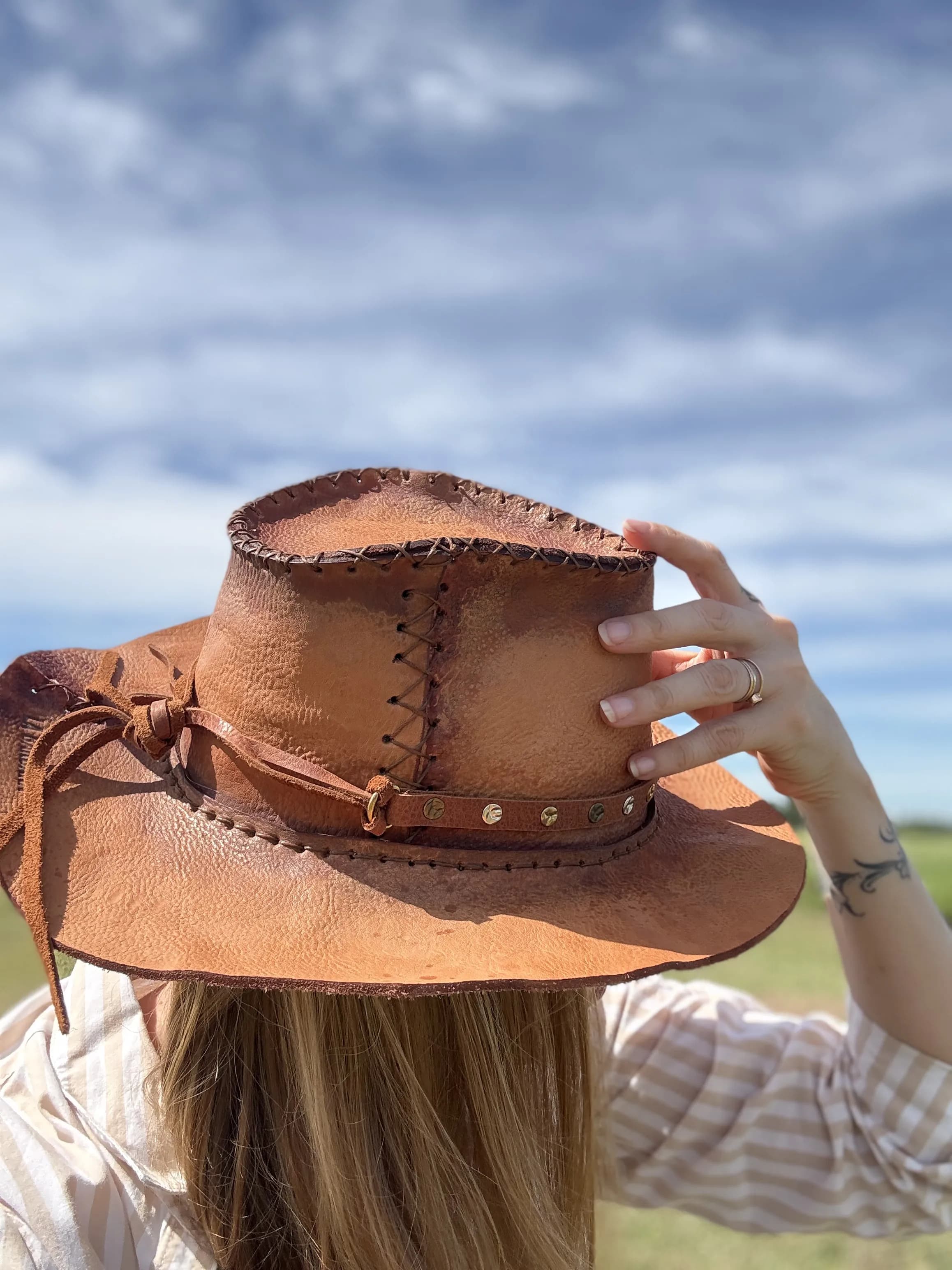 Sombrero Cuero Vacuno